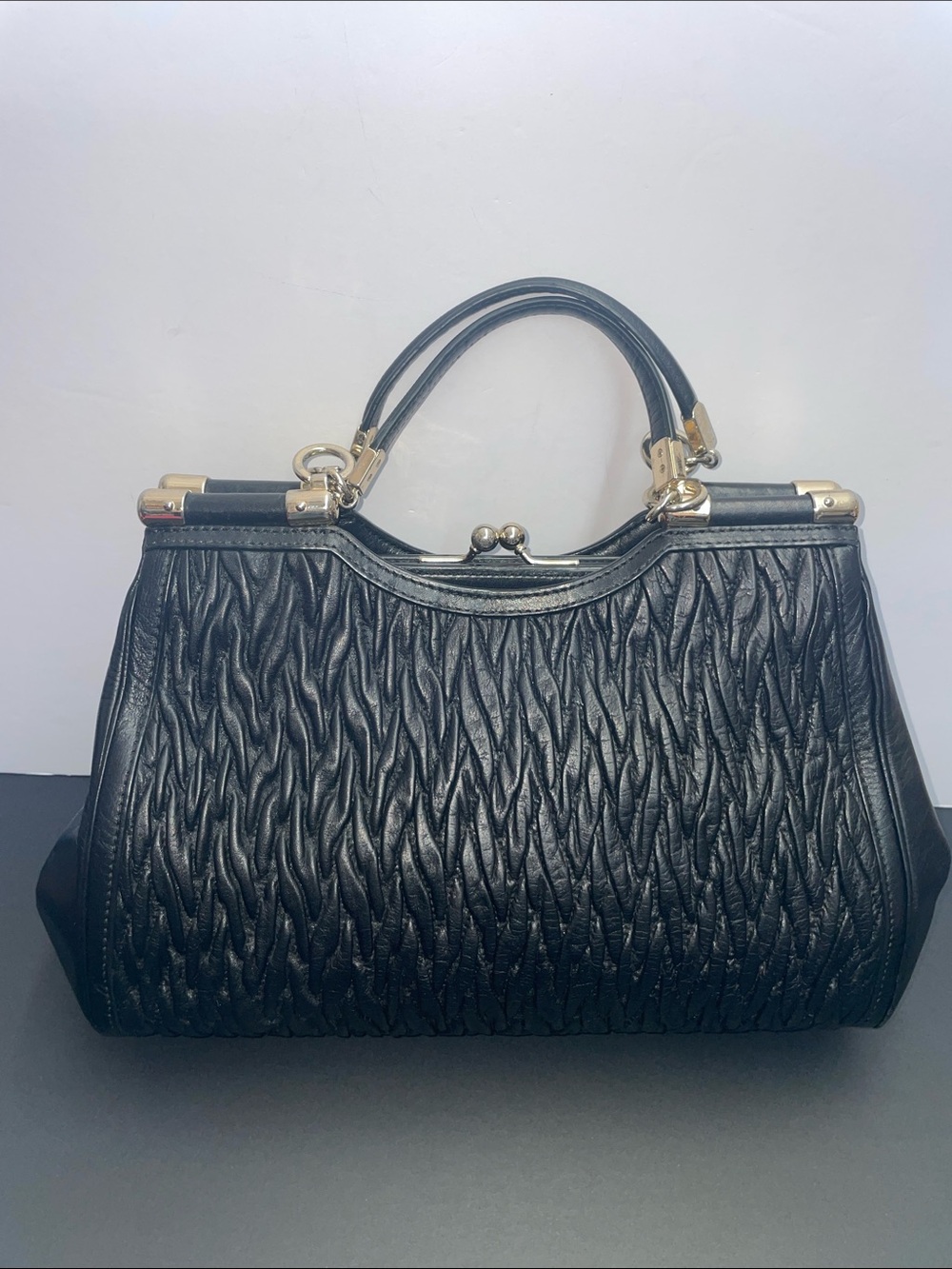 Coach ‘Madison Carrie’ Gathered Twist Satchel - Picture 5 of 17